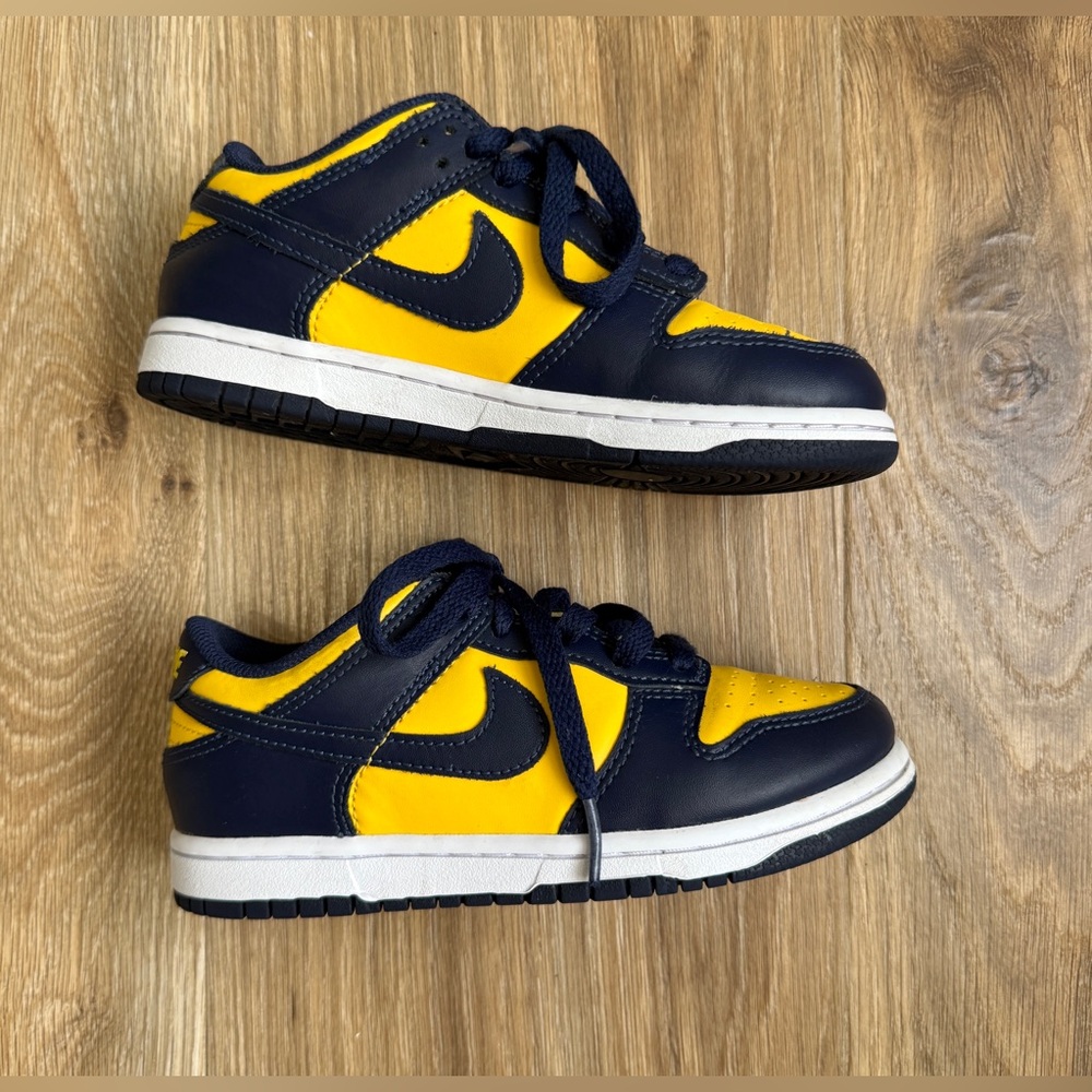 Nike Dunk Low (TDE) "Michigan" Size 13.5C CW1588-700 LNC - Picture 5 of 7